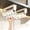 White, variant on Aonerit 12In Magnetic Paper Towel Rack, Wall Mount Kitchen Organizer, For Refrigerator Plastic Wrap Foil, Multi Purpose Storage, Space Saving Stainless Steel