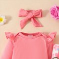 thumbnail image 4 of Gibobby Bodysuit For Baby Boys Long Sleeve Onesie Solid Color 3 6 9 12 18 Months Infant Jumpsuit Cute Soft Comfortable Newborn Clothes(12-18 Months,Pink), 4 of 9