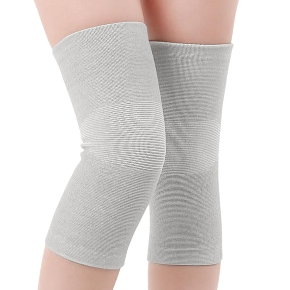 DezyTech Premium Bamboo Charcoal Knee Sleeve - Elastic Compression Knee Brace for Men & Women, Arthritis Pain Relief & Warm Support for Running, Gym, Swelling - Non-Slip & Breathable