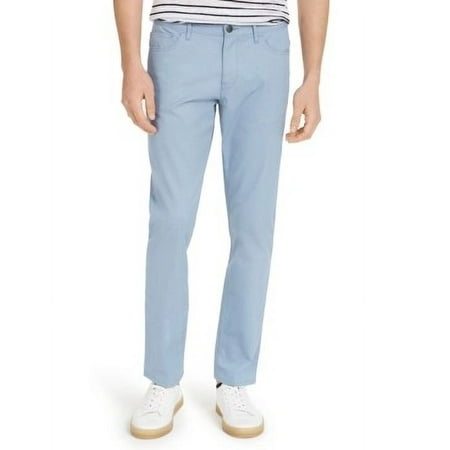 Michael Kors CHMBRAY Parker Slim-Fit Stretch Pants, US 32x32