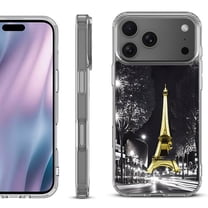 For iPhone 17 Pro Max Protective Shockproof Phone Case, by OneToughShield - Paris Night