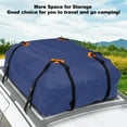 thumbnail image 3 of Mistaha Sac Cargo de Toit en Toile Oxford Imperméable 600D Robuste, Couleur Bleue, pour Rangement et Voyage, 3 of 6