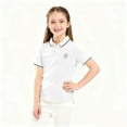 thumbnail image 3 of Haut pour Enfants, T-Shirt à Manches Courtes avec Imprimé Décontracté et Col pour Adolescents, 3 of 5
