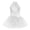 White, variant on Kids Girls Sequins Ballet Dance Dress Jazz Latin Ballroom Dancewear Ballerina Sleeveless Tutu Skirt Leotards White 4