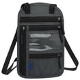 thumbnail image 1 of RFID Blocking Travel Document Organizer Bag Secure Passport Holder with Crossbody Strap for Storage, 1 of 8