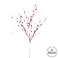 thumbnail image 3 of Vickerman 35" Mauve Glitter Berry Artificial Christmas Spray. Includes 6 sprays per pack., 3 of 3