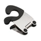 thumbnail image 2 of Clip lateral para olla / / cuenco de material acero inoxidable, abrazadera anti-calor, soporte de licencia anti-escaldaduras de goma, aparato de cocina para Negro perfecl Clip lateral para olla de acero inoxidable, 2 of 7