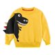 thumbnail image 1 of 3t6Spring ropa para niños ropa de animales de dibujos animados impresos 2-8y bebé niños sudadera de dinosaurio ropa de manga larga tops esquí esquí Gafas de esquí, 1 of 5