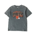 thumbnail image 6 of Women's Gameday Couture Gray Cleveland Browns Peak Performance Oversized Snow Wash T-Shirt, 6 of 6