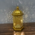 thumbnail image 4 of Giaone Vintage Iron Art Hollowed Hanging Lanterns LED Light for Morocco Home Decors, 4 of 18