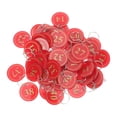 thumbnail image 4 of 50 Pcs Étiquettes Numérotées Multifonctions avec Anneau pour la Natation (Rouge), 4 of 9