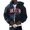 11-Navy1210, variant on SONXAHE Men's Zip-Up Hoodie City-Printed Urban Street Pullover Sweatshirt