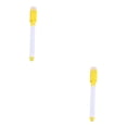 thumbnail image 4 of Sidaley Students Portable Whiteboard Pen Teaching Room Office Markers Anti-smudge Handwriting Erasable Pencil Chalkboard Home amarillo negro 2piezas, 4 of 6