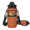 thumbnail image 2 of Halloween Themed 64oz Large Capacity Sport Bottle - Trick or Treat Pattern Leak-Proof Water Bottle with Storage Pockets for Cards, 2 of 6