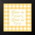 thumbnail image 2 of Prime, Marcus 20x20 Black Modern Framed Museum Art Print Titled - Gingham Quotes 4, 2 of 5