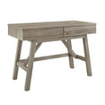 thumbnail image 4 of Linon Myrtis 2-Drawer Desk, 47" Wide, Gray Finish, 4 of 15