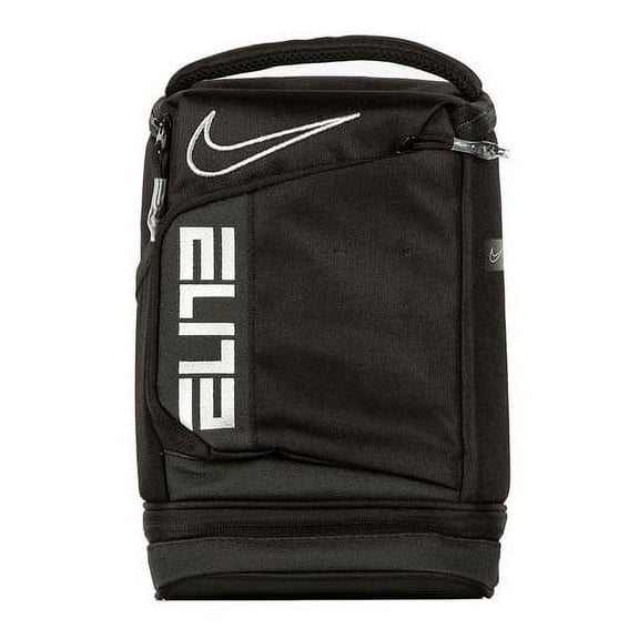 Nike Hoops Elite Insulated Lunch Bag - Black / Silver - One Size