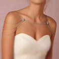 thumbnail image 2 of Cadena de hombro Brillar para Mujer Collar de cristal Accesorios de boda, 2 of 4