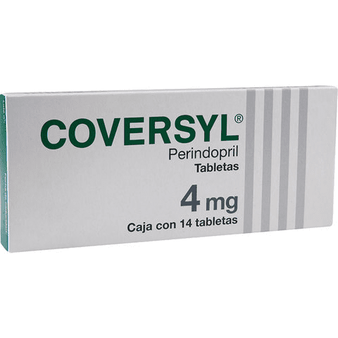 Coversyl tabletas 14 pzas de 4 mg c/u