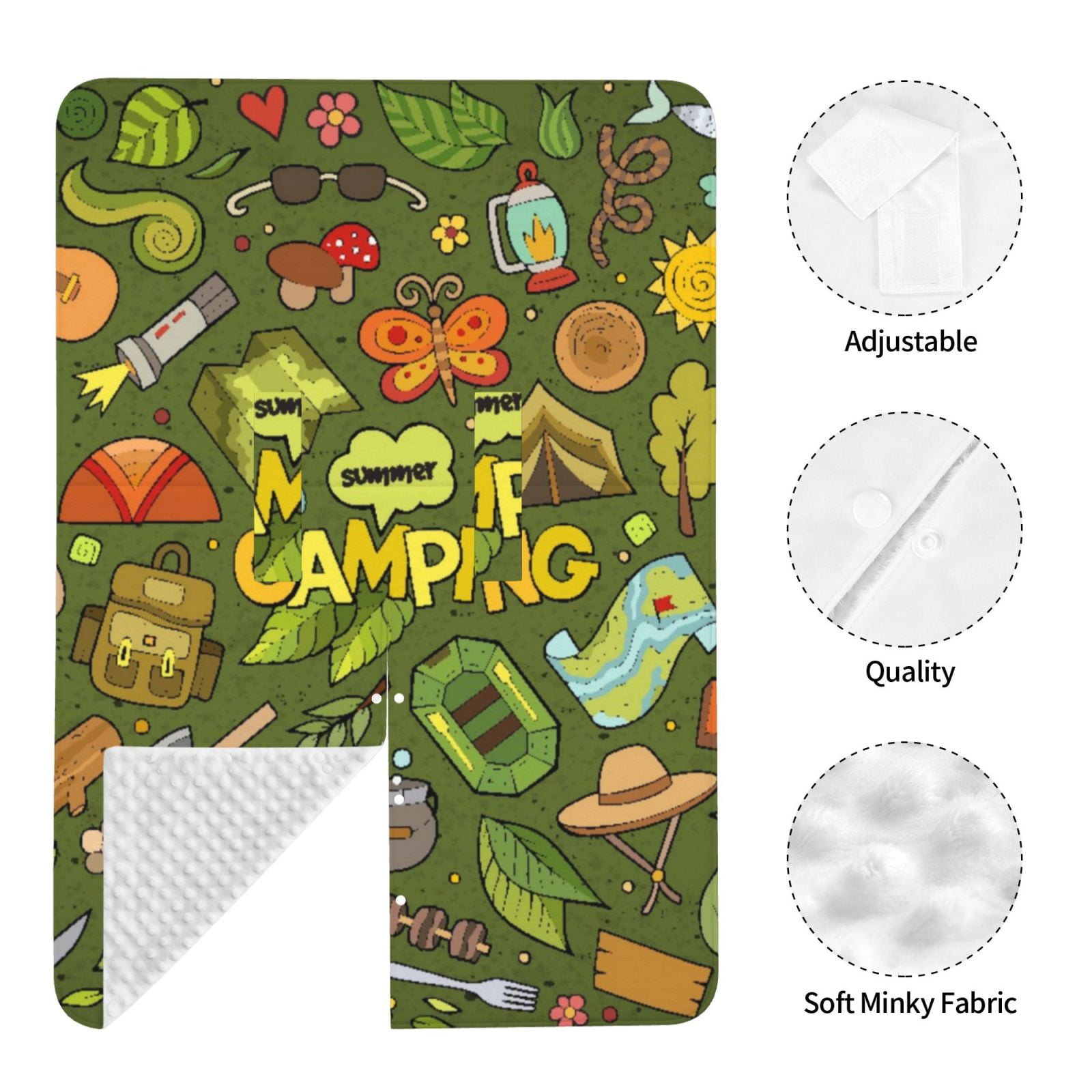 Naloa Camping 1 Baby Car Seat Cover, Breathable Baby Carrier Cover, Multiuse Baby Carrier Cover & Nursing Breastfeeding Cover