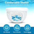 thumbnail image 5 of Mirlewaiy 2 Pack Floating Betta Hammock, 3D Printed Aquarium Decor with Feeding Ring and Shrimp Shelter for Betta Fish and Small Fish, 5 of 6