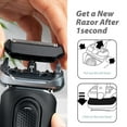 thumbnail image 6 of 92B Electric Shaver Replacement Heads for Series 9, Compatible with 9040s, 9080cc, 9093s, 9095cc, 9240s, 9242s, 9260s, Black, 6 of 7
