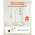thumbnail image 4 of KFFKFF Height-Adjustable Trapeze Bar for Bed Mobility, Freestanding Design with Wheels, 300 lbs Capacity Pull-Up Assist for Elderly and Disabled, Suitable for Home, Nursing, and Hospital Care, 4 of 9