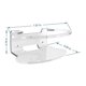 thumbnail image 3 of 1 Pcs Shelf Bracket Holder for Orbi Wall Mount, for Orbi WiFi Router AC3000 RBS50, RBK50, RBK53, RB, 3 of 5
