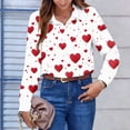 thumbnail image 6 of Craaazy Button Down Shirts for Women Daily Prints Casual Long Sleeve Office Lightweight Clothing Gifts, 6 of 6