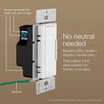 thumbnail image 2 of Interruptor de intensidad Lutron Maestro LED+ 150 W de ubicación única/múltiple, 2 of 6