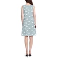 thumbnail image 3 of FORMRS Summer Dress for Women Loose U Neck Sleeveless Midi Beach Sundresses with Pockets, Simple Sheep Pattern, 3 of 8