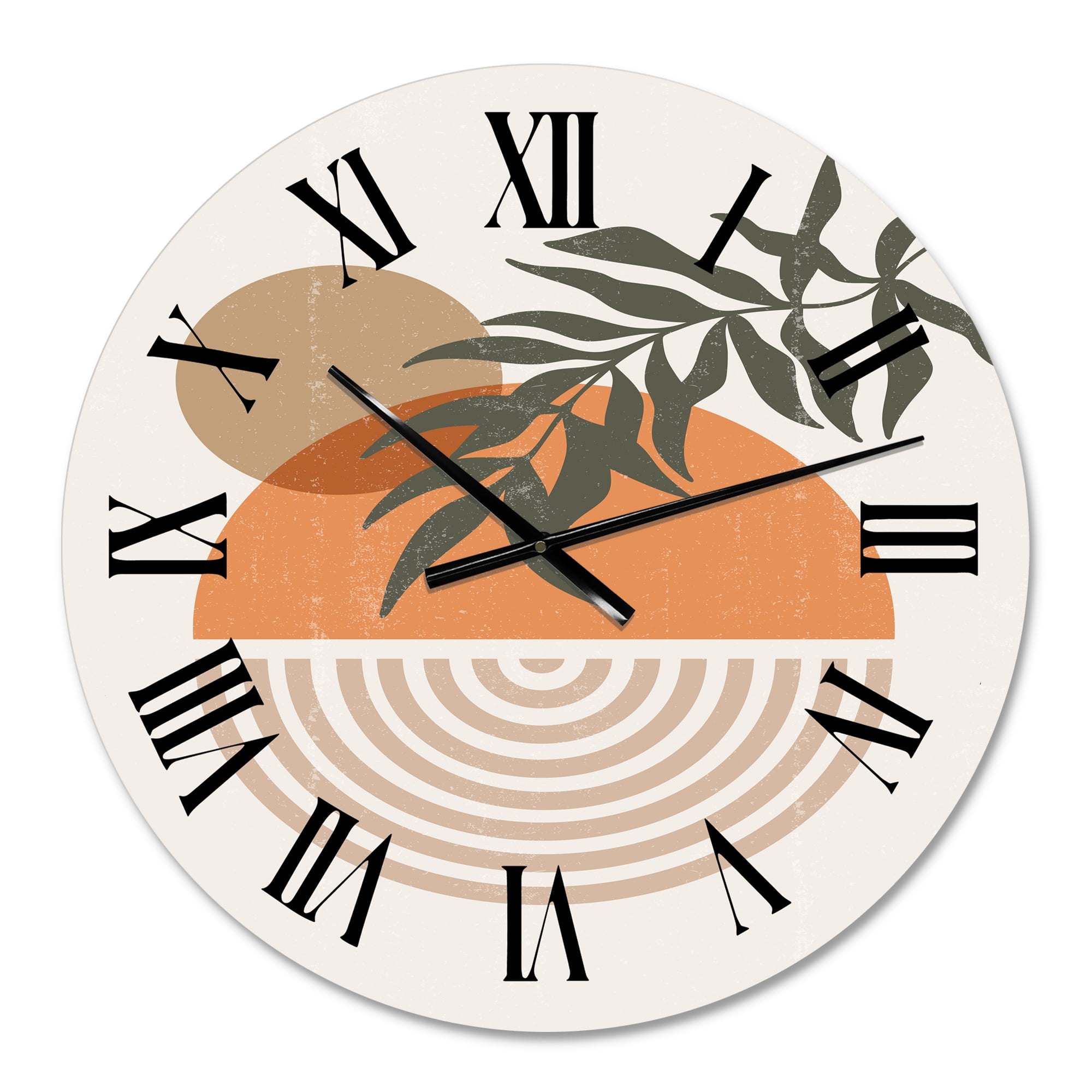 Designart 1 in Quartz Modern/Contemporary Wall Clock