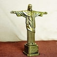 thumbnail image 2 of Metal Brasil Crist Redentor Jesús estatuilla Cristo Redentor estatua Jesucristo estatua regalo decoración del hogar católica, 2 of 5