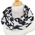 thumbnail image 3 of Classic Premium Houndstooth Knit Infinity Loop Circle Scarf, 3 of 3