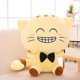 thumbnail image 2 of Almohada de cojín de felpa de gato, relleno de algodón PP, decoración del hogar, muñeca, cara sonriente, juguetes de peluche de dibujos animados, regalos, 50 cm seitruly WJ1190-10, 2 of 6