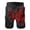 Black, variant on FUZHIQ Mens Shorts Casual 10 Inch Inseam Elastic Waist Solid Outdoor Workout Shorts Breathable Walking Summer Shorts Solid Splice Pocket,M