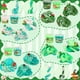 thumbnail image 4 of Kit de Slime NiuSphere Navidad Verde 6 Piezas para Niños de 4 a 12 Años, 4 of 7