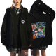thumbnail image 1 of Anime japonés otoño e invierno nuevo Dragon Ball Muscle Goku estampado cremallera más sudadera de terciopelo chaqueta con capucha top, 1 of 5