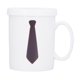 thumbnail image 2 of Taza de café termosensible con patrón de corbata que cambia de color con tapa para oficina en casa, 2 of 14