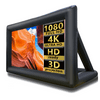 WGIA 18FT Inflatable Movie Screen inflatable projector screen Outside-Support Rear Projection Built-in Fan