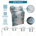 thumbnail image 6 of Coastal Teal Seaweed Table Runner 70 Inches, Summer Beach Coral Starfish Retro Bed Runner Dresser Scarves Tabletop for Indoor Outdoor Parties/Ceremony/Banquet, 13" x 70", 6 of 9