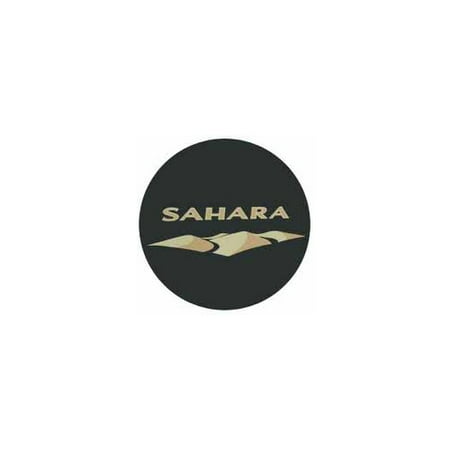 Mopar 82212321 Sahara Logo Spare Tire Cover Jeep