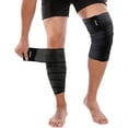 thumbnail image 1 of Rodillera ONT, alta elasticidad, compresión de muslos, negra, 1 of 6