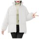 thumbnail image 2 of Pntutb Mujeres Cremalleras sin capucha Sólido Suelto Manga larga Bombardero Cálido Blusa Abrigo Chaquetas Liquidación Pntutb Pntutb-1531, 2 of 5