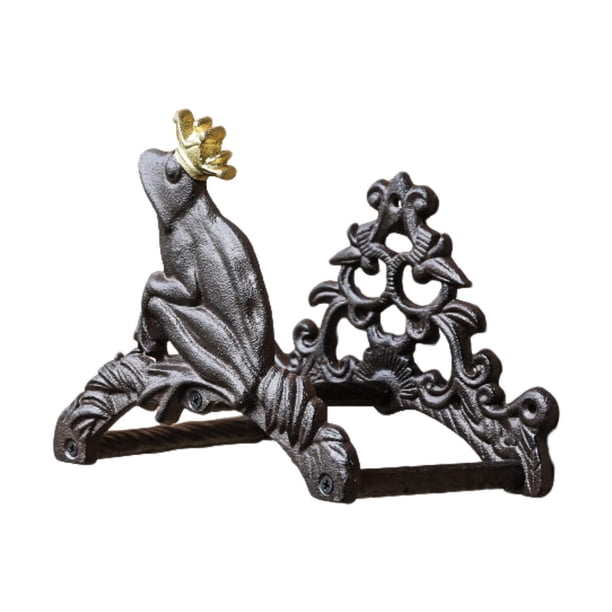 Carrete de manguera de estilo europeo pintado para colgar en la pared, de metal, de hierro, resistente, para pared 23 cm x 15 cm x 19 cm