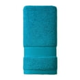 thumbnail image 1 of Bathroom Hand Towels Soft Absorbent Quick Drying Solid Color Turquoise Towels for Home and Guest Use, 1 of 5