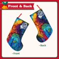 thumbnail image 2 of Sikiie Colorful Parrot Jungle Dream Christmas Stockings,18 Inches Christmas Stockings Xmas Hanging Stockings for Family Christmas Decorations & Gifts, 2 of 7