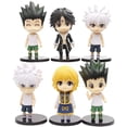 thumbnail image 1 of Set Hunteer X Hunnter 6 piezas 3.9 pulgadas Figura 6 piezas Colección de juguetes Regalos para amigos, familiares, amantes del anime, 1 of 8