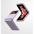thumbnail image 2 of HAHDAXIA Étui Ultra Mince pour Samsung Galaxy Z Flip 3, Design Unique 3-en-1, Étui Arrière Rigide en PC Mat, Protection Complète pour Galaxy Z Flip 3 5G 2021 (Transparent), 2 of 7