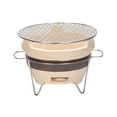 thumbnail image 4 of SunniMix Clay Household Barbecue Grill Camping for BBQ Backpacking Hiking C, 4 of 6